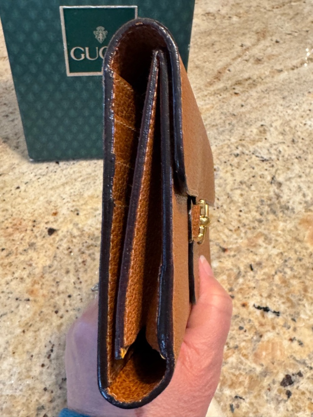GUCCI HORSEBIT CONTINENTAL WALLET - Picture 13 of 14